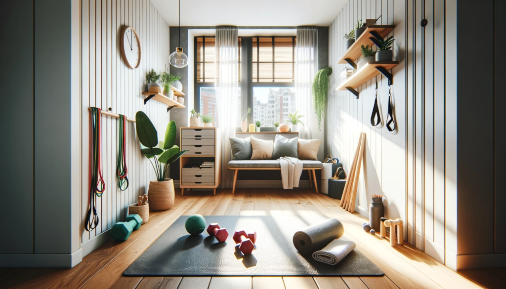 Cvičení v malém bytě