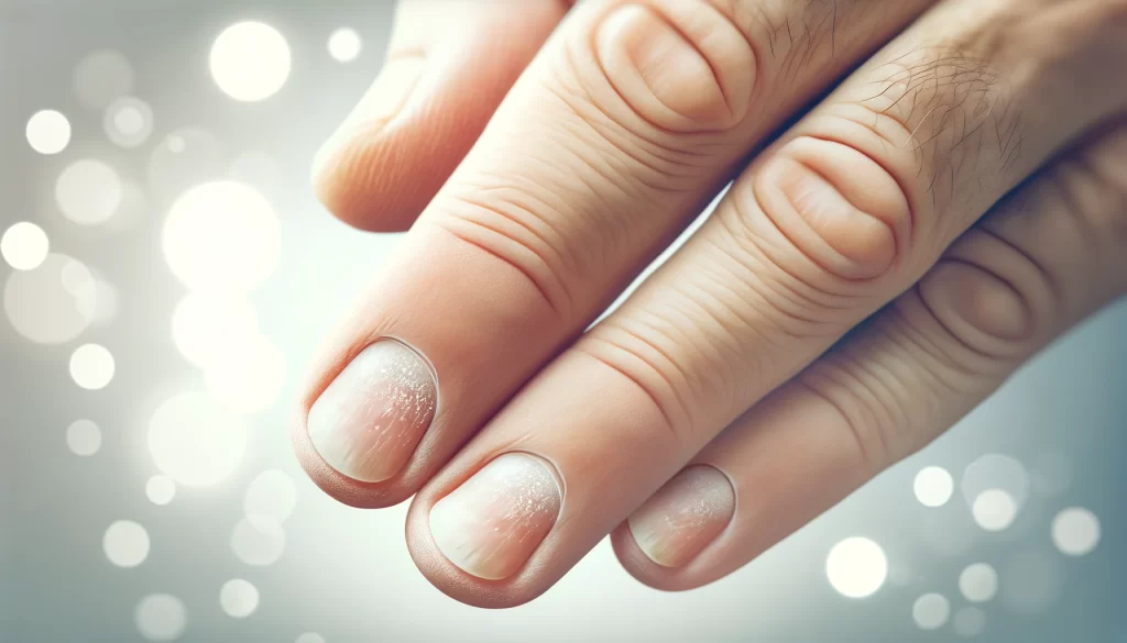 Bílé skvrny na nehtech