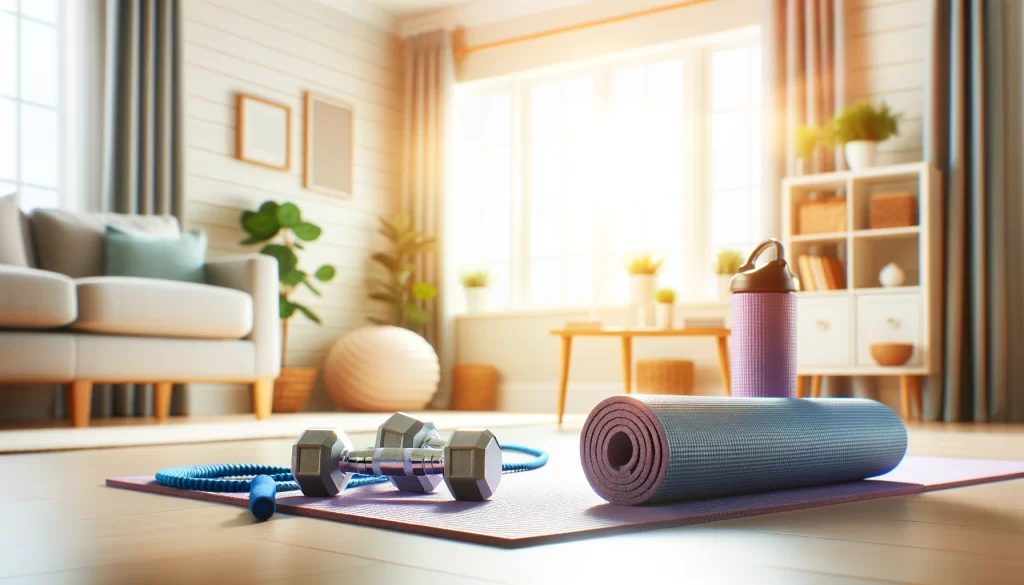 Jak začít cvičit doma - náhled