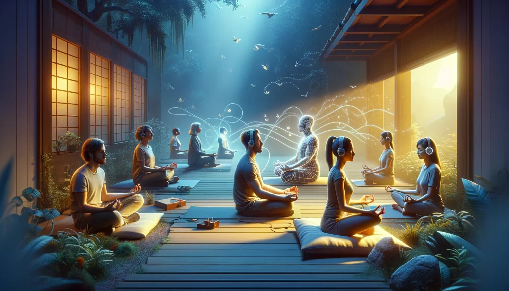 Různé techniky meditace proti úzkosti