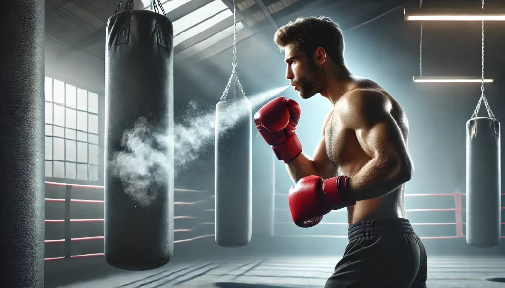 Správné dýchání při úderech